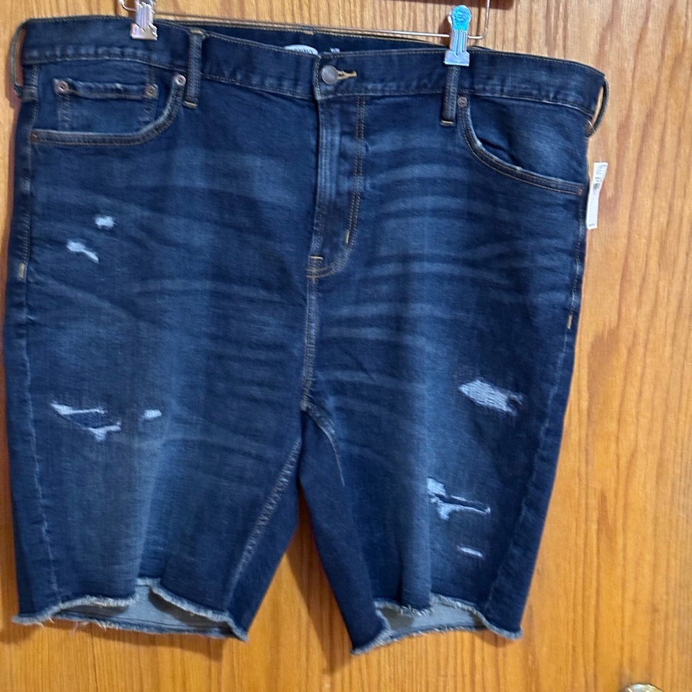 Old navy men’s Jean jort‎ shorts sz 44 NWT